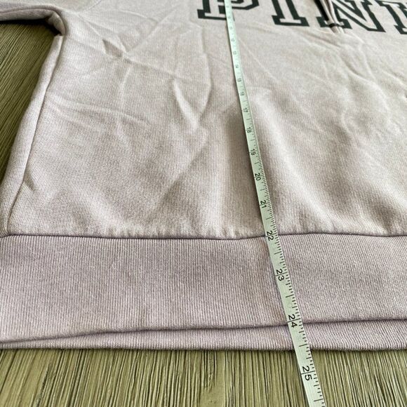 PINK Victoria’s Secret 1/4 Zip Hoodie Fleece Pullover - Picture 9 of 9